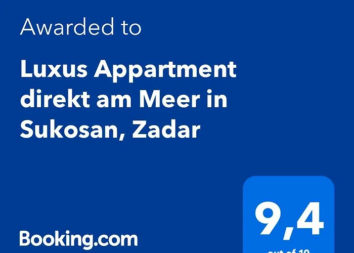 Διαμέρισμα Luxus Direkt Am In Sukosan, Zadar